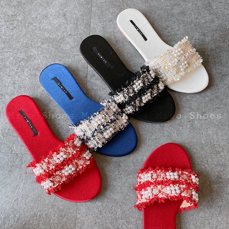 DÉP LỤA QUAI NGỌC ( MIEO SHOES D945 D946 D947 D948 D950 )