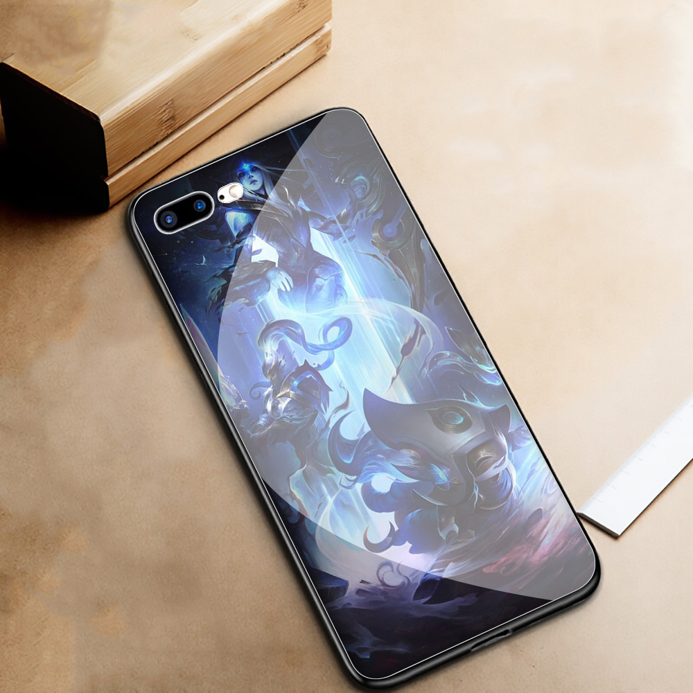 Ốp Điện Thoại Cạnh Mềm Mặt Kính Cường Lực Hình Dota 2 Va39 Cho Apple Iphone 12 Mini Pro Xs Max 8 5 5s Se 2020 Plus