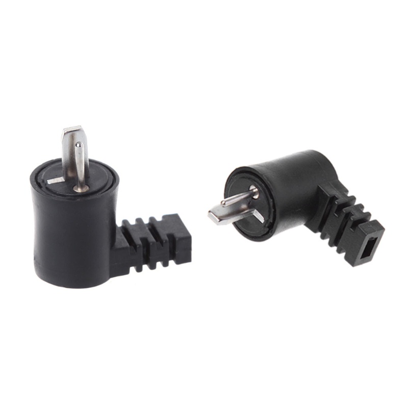 Set 5 Đầu Nối Dây Cáp Âm Thanh HiFi Góc Phải 2 Pin