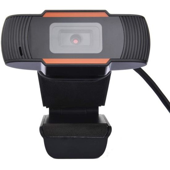 Webcam máy tính có mic Full HD USB giá rẻ cho pc, laptop chuyên dùng để học online, livestream, WC 720P High Solution.