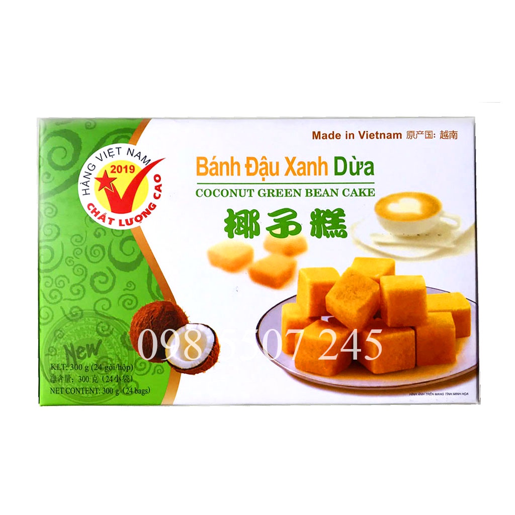 Bánh đậu xanh Minh Ngọc A35 8 vị 300g | BigBuy360 - bigbuy360.vn