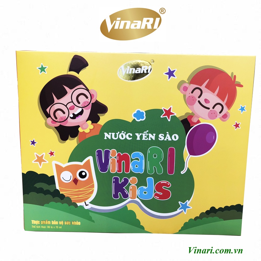 Nước Yến Sào cho trẻ em VinaRi Kid - Yến Sào Khánh Hoà Yến Sào Nha Trang