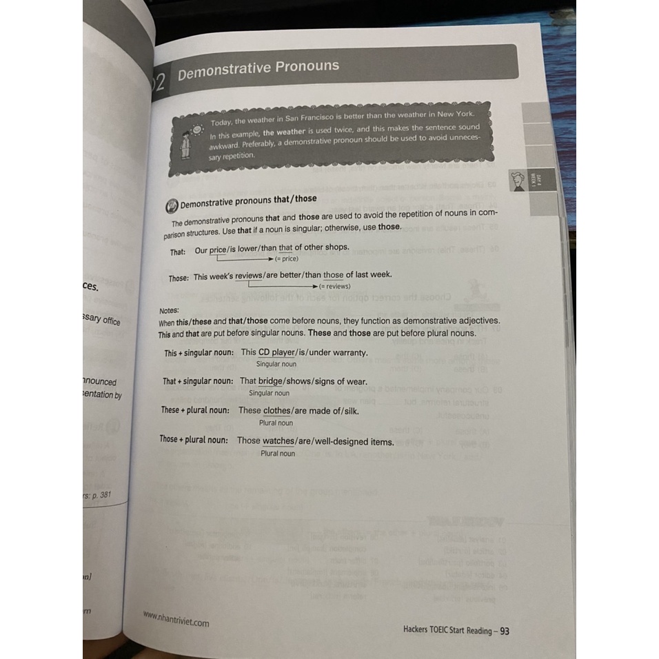 Sách - Hackers Toeic Start Reading ( Nhân Trí Việt )