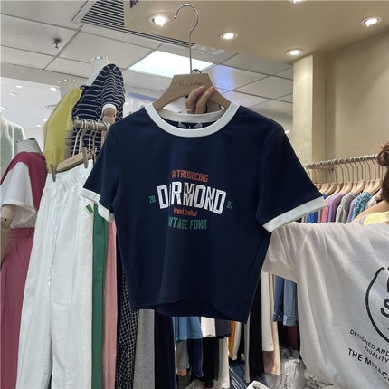 🌿 Áo thun viền màu form basic ulzzang 🔥