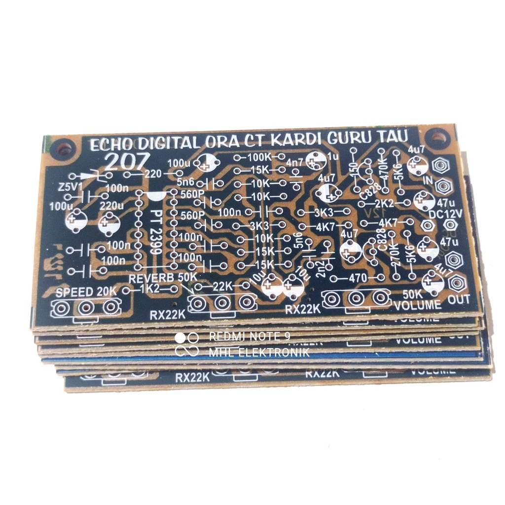 Bảng Mạch PCB Không CT 207 ECHO PT2399