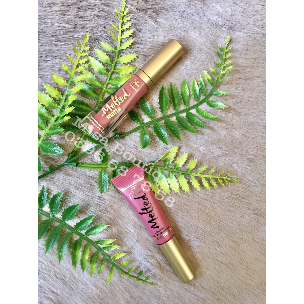 Son Kem Too Faced Melted/Matte Liquid Lipstick