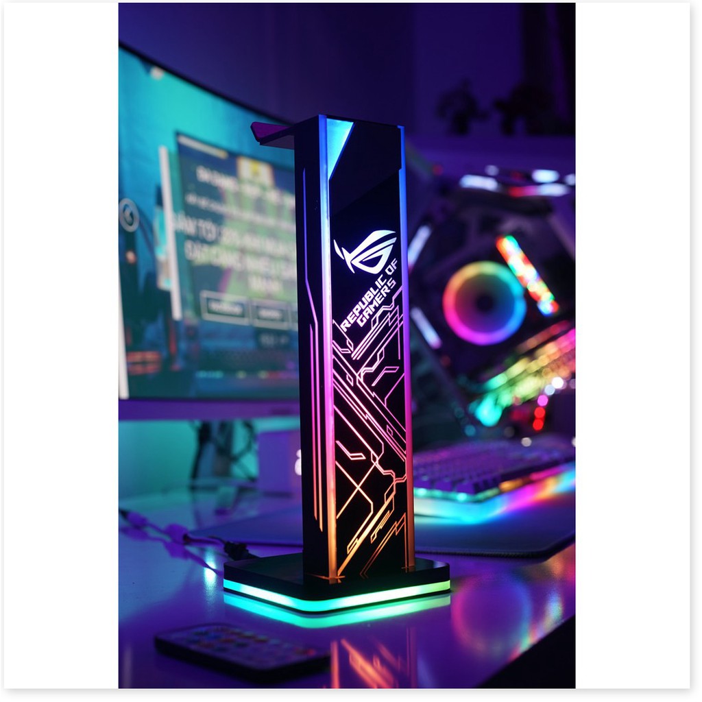 GIÁ TREO TAI NGHE LED RGB PRO LOGITECH, RAZER, ASUS, AORUS, HYPERX, MSI, CORSAIR | BigBuy360 - bigbuy360.vn