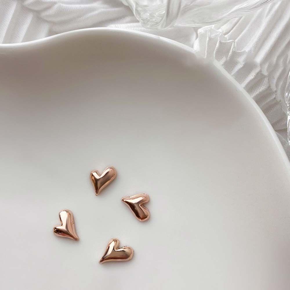 JARRED Phụ Kiện Trang Trí Móng Tay 3D Hình Trái Tim Xinh Xắn