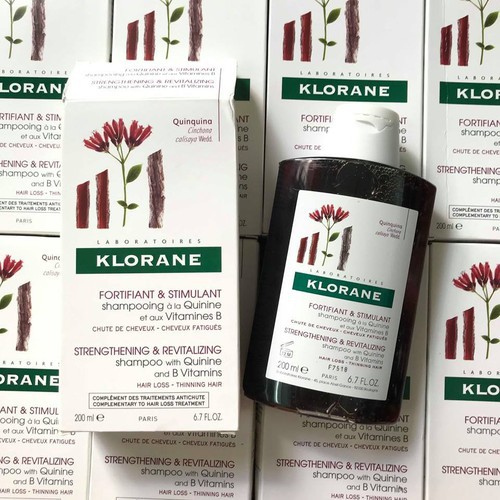 Dầu gội trị rụng tóc Klorane Quinine B6 200ml