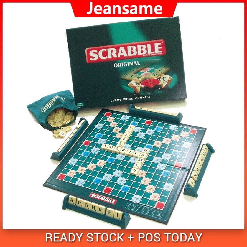Bảng trò chơi ô chữ Scrabble cho gia đình vui nhộn