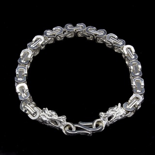 Lắc tay nam bạc hiểu minh ltn025 hình rồng bảo hành vĩnh viễn