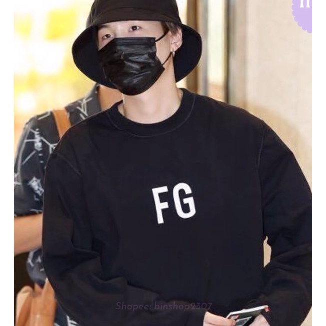 Áo Sweater Nỉ Dài Tay Giống FG Suga