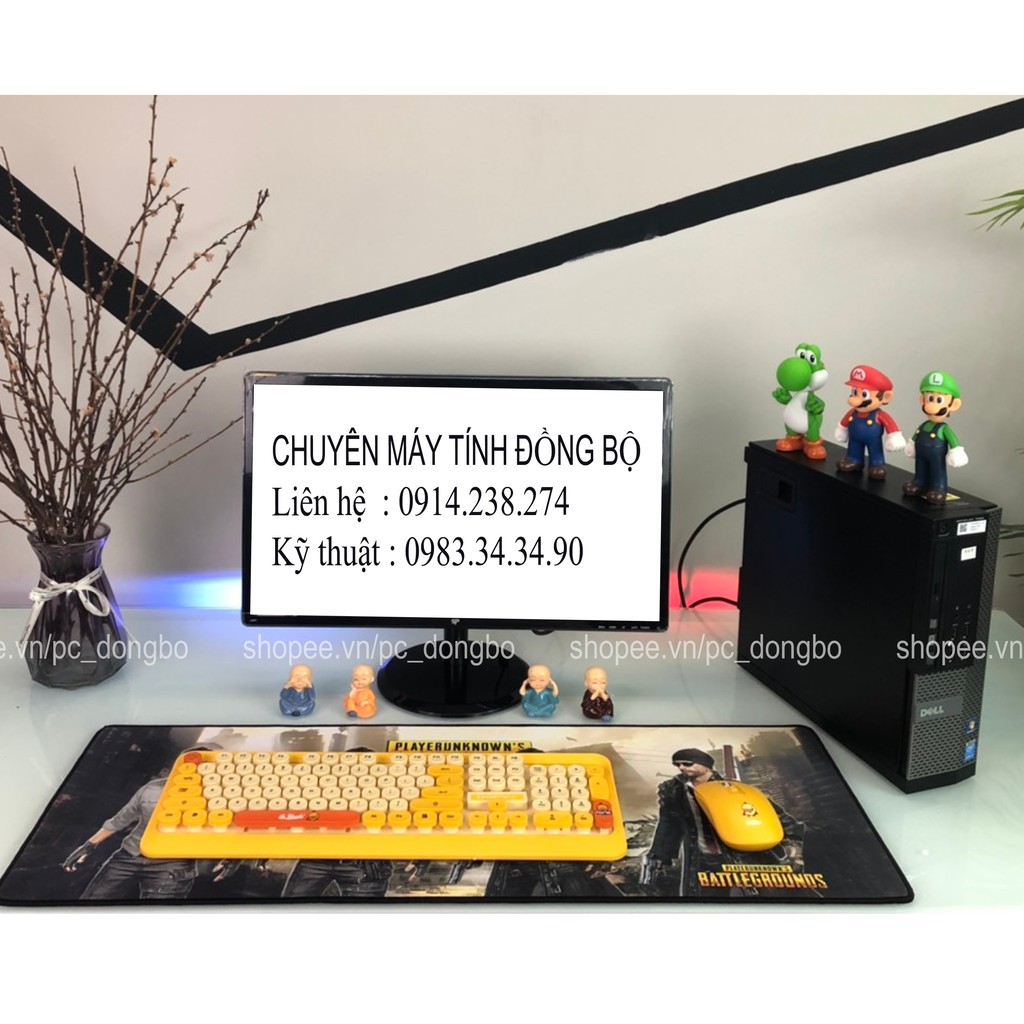 [BẢO HÀNH 12T]- Máy tính để bàn Dell Optiplex 3020 i5 4570 / Ram4G / SSD 120GB