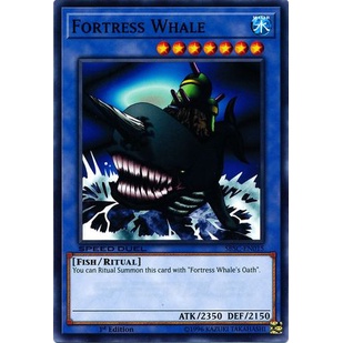 Bài yugioh speed duel - Fortress Whale và Fortress Whale's Oath - Common 1st Edition