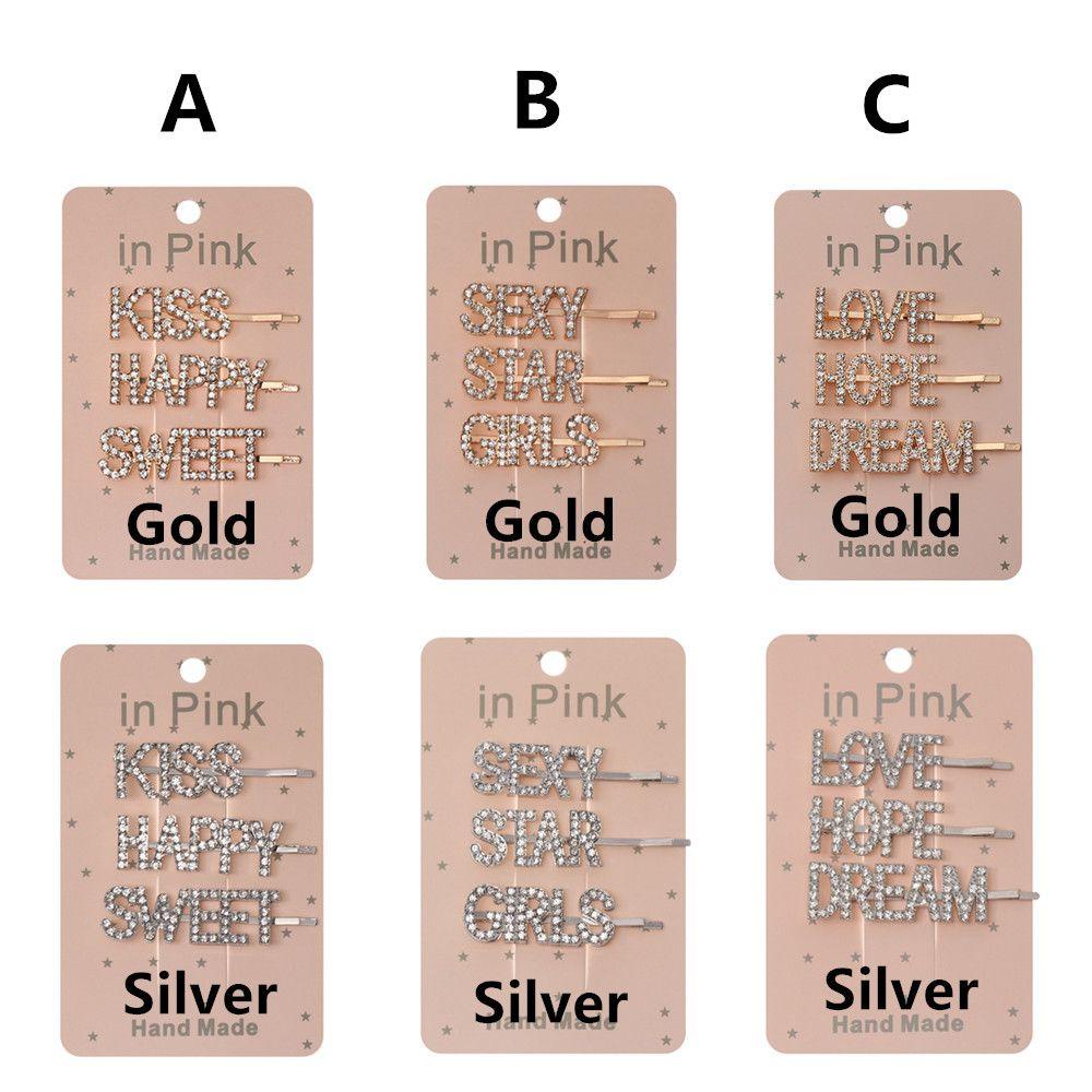 Set 3 Kẹp Tóc Xinh Xắn Dành Cho Nữ