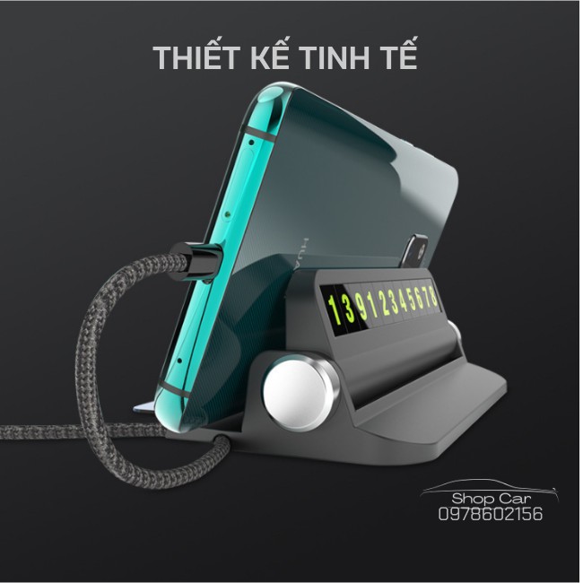 Bảng Ghi Số Điện Thoại Ô Tô Khi Dừng Đỗ - Thẻ Đỗ Xe Kiêm Giá Đỡ Điện Thoại Ô Tô | BigBuy360 - bigbuy360.vn