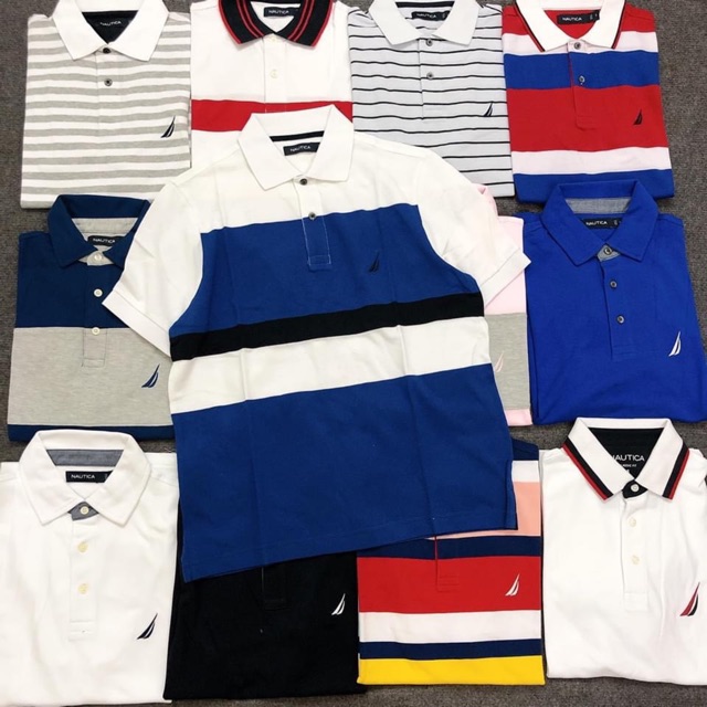 Áo thun polo nautica xuất khẩu 100%