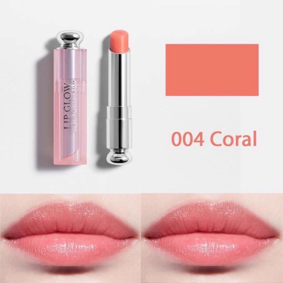 Son Dưỡng Dior Addict Lip Glow_Dior Rouge Matte Lipstick Hàng Chính Hãng 001-004