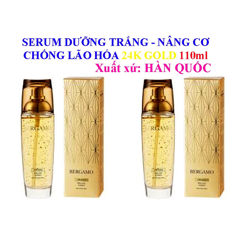 SERUM BERGAMO VÀNG 110ML