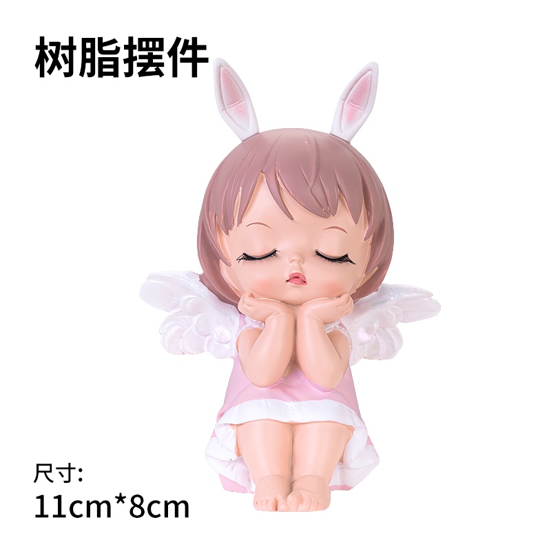 Phụ Kiện Trang Trí Bánh Kem Hình Thiên Thần Dễ Thương