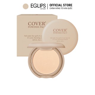 Phấn phủ dạng nén Eglips Cover+ Powder Pact SPF25, PA++ 9g