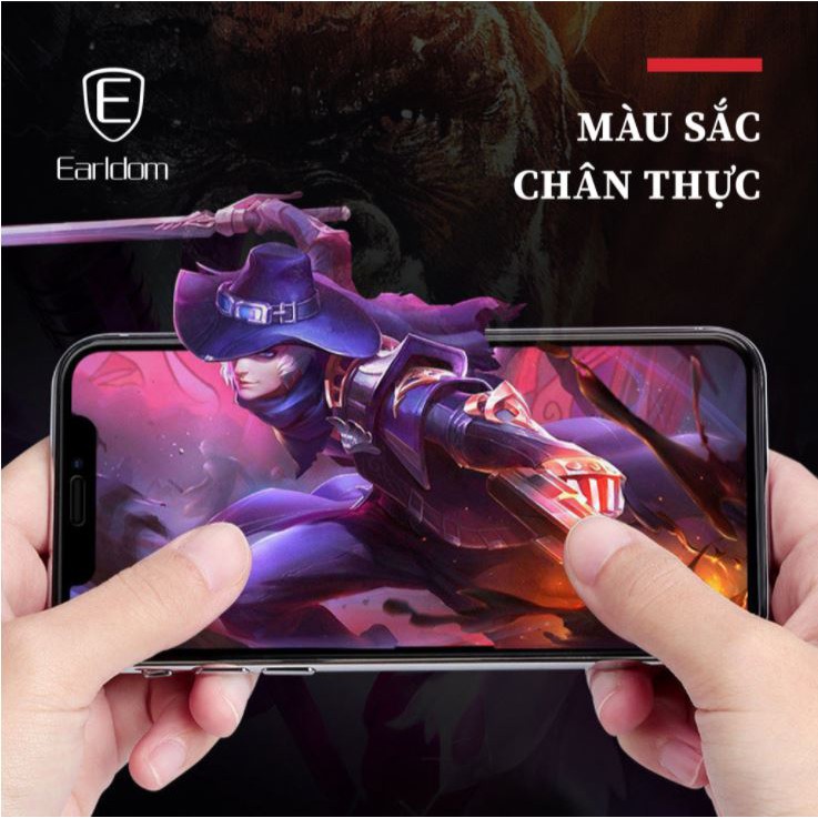 Kính Cường Lực Iphone7/8/X/Xr/Xs/Xsmax/11/11pro/11promax/12/12pro Gorilla Earldom, Cường Lực Điện Thoại Chất Lượng