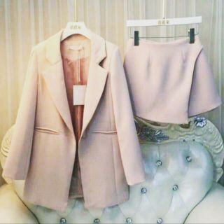 Set bộ vest vest nữ chân váy ngắn