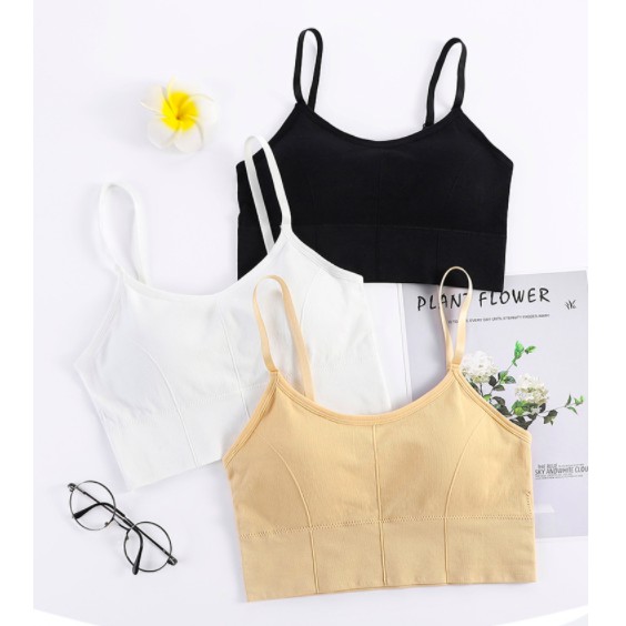 Áo Bra Nữ 2 Dây Nâng Ngực Không Gọng Tập Thể Thao Tập Gym Yoga Năng Động Thoải Mái AL02 - mijusa | BigBuy360 - bigbuy360.vn