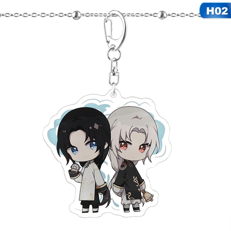 flowersqueen Móc Khóa Kim Loại Hình Nhân Vật Hoạt Hình Nhật Bản Dễ Thương