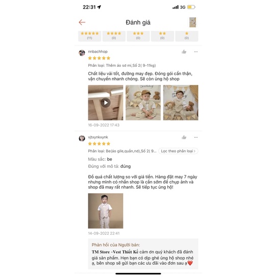 Bộ vest công tử bé trai thôi nôi màu be