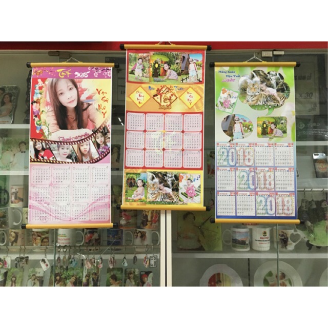 LICH IN TRÊN VẢI LỤA NĂM 2023 , 2024 ĐẾN NĂM 2030-  IN HÌNH THEO YÊU CẦU - BỀN MÀU VĨNH VIỄN