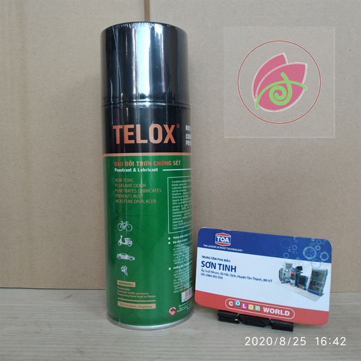 Dầu bôi trơn, chống rỉ sét Telox 813 (450ml)