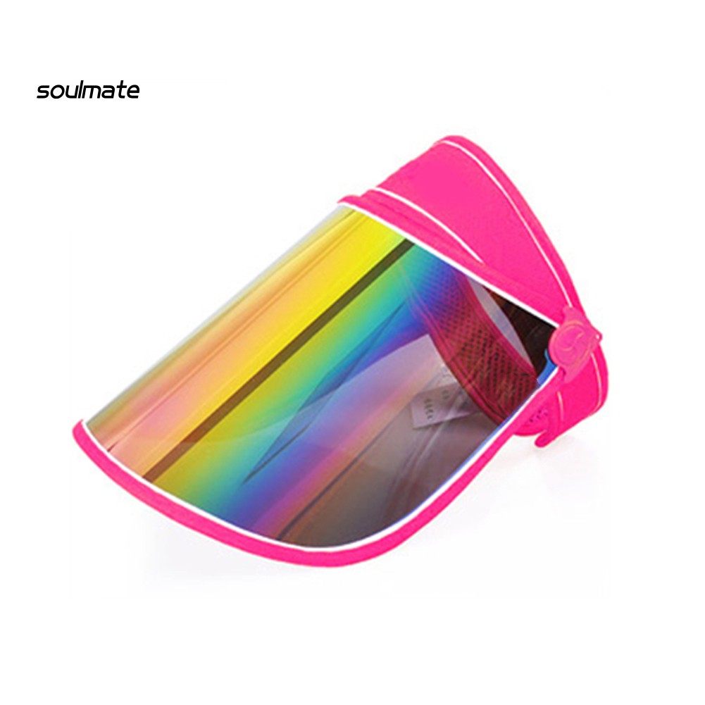 Mũ Lưỡi Trai Có Gương Bảo Vệ Chống Tia UV Khi Chơi Thể Thao Ngoài Trời