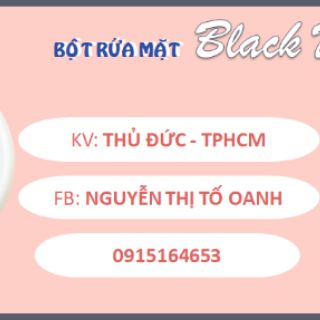 BỘT RỬA MẶT BLACK DAISY - TẶNG KÈM XẺNG