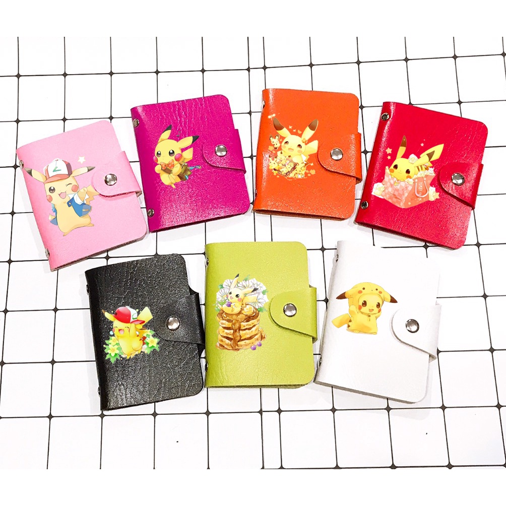 Bao đựng card totoro BDCI4 túi đựng namecard doremon vô diện chuột vàng shin one piece sumikko jinbeisan kero CCS