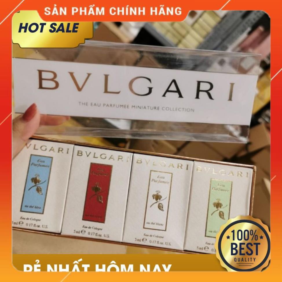 [SIÊU CẤP] (chuẩn auth) (chuẩn auth) Set nước hoa Bvlgari nữ 4 mùi [RẺ NHẤT]