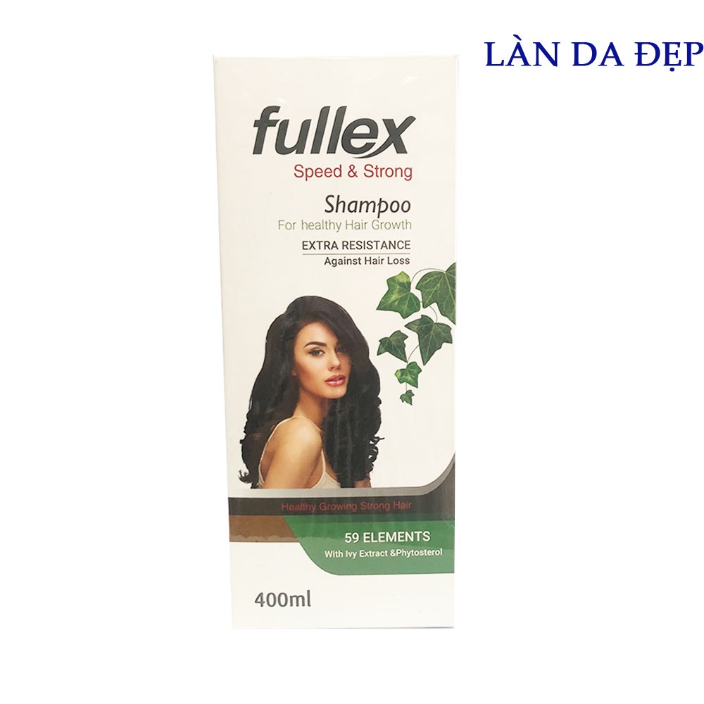 Dầu gội Fullex Speed &amp; Strong giúp tóc mềm mượt ngừa rụng tóc kích thích mọc tóc chai 400ml