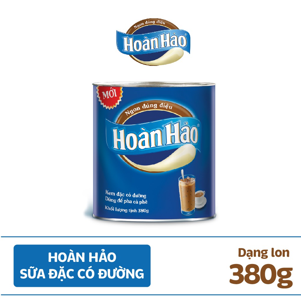 Sữa đặc Hoàn Hảo lon 380g