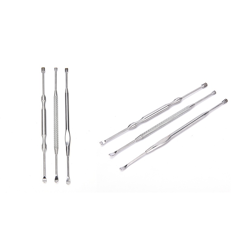 (Hàng Mới Về) Bông Tai Bằng Thép Không Gỉ Chất Lượng Cao Tiện Lợi Dễ Sử