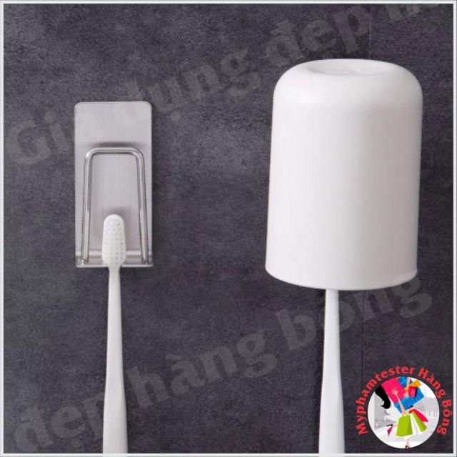 Giá cắm chải inox kèm keo