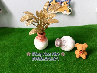 Hoa mini - chậu cảnh mini cho búp bê