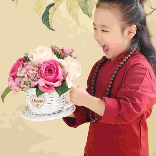 [Order] Hoa lụa lẵng mây