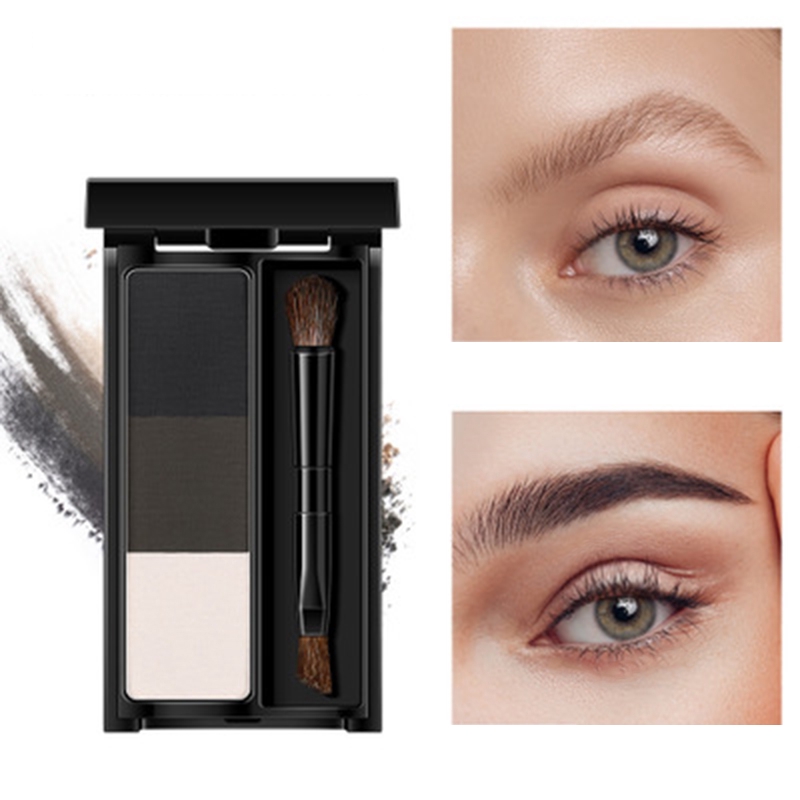 [Hàng mới về] Hộp phấn kẻ lông mày 3 màu BANXEER kháng nước lâu trôi | BigBuy360 - bigbuy360.vn