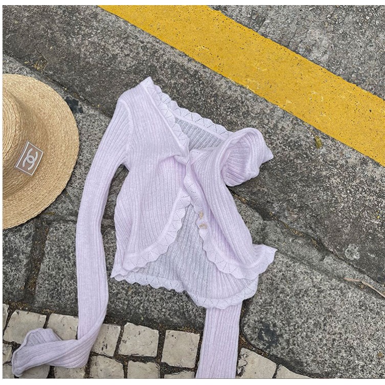 Áo Khoác cardigan Tay Dài Chống Nắng Thời Trang Hàn Quốc Cho Nữ | BigBuy360 - bigbuy360.vn