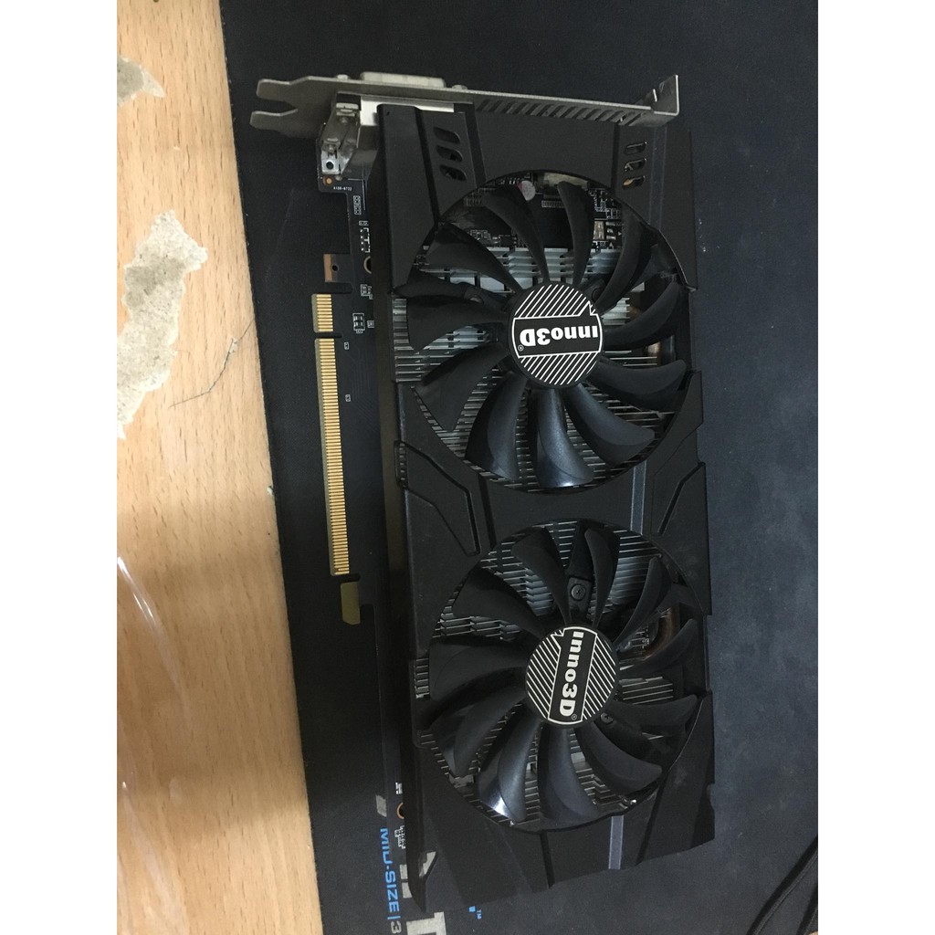 VGA Card màn hình GTX 1060 3G INNO3D 2 Fan