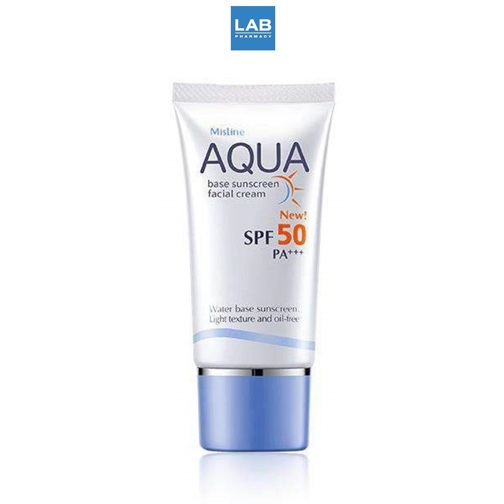 ◑Kem chống nắng trắng da Mistine Aqua Base Suncream Thái Lan 20ml