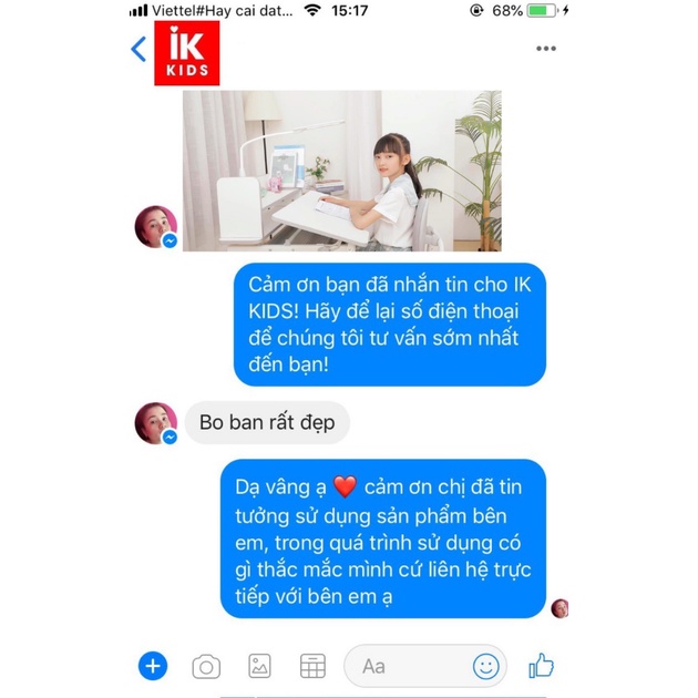 Bàn học thông minh  bộ bàn học sinh tiểu học A80 KT 80*60cm IK KIDS