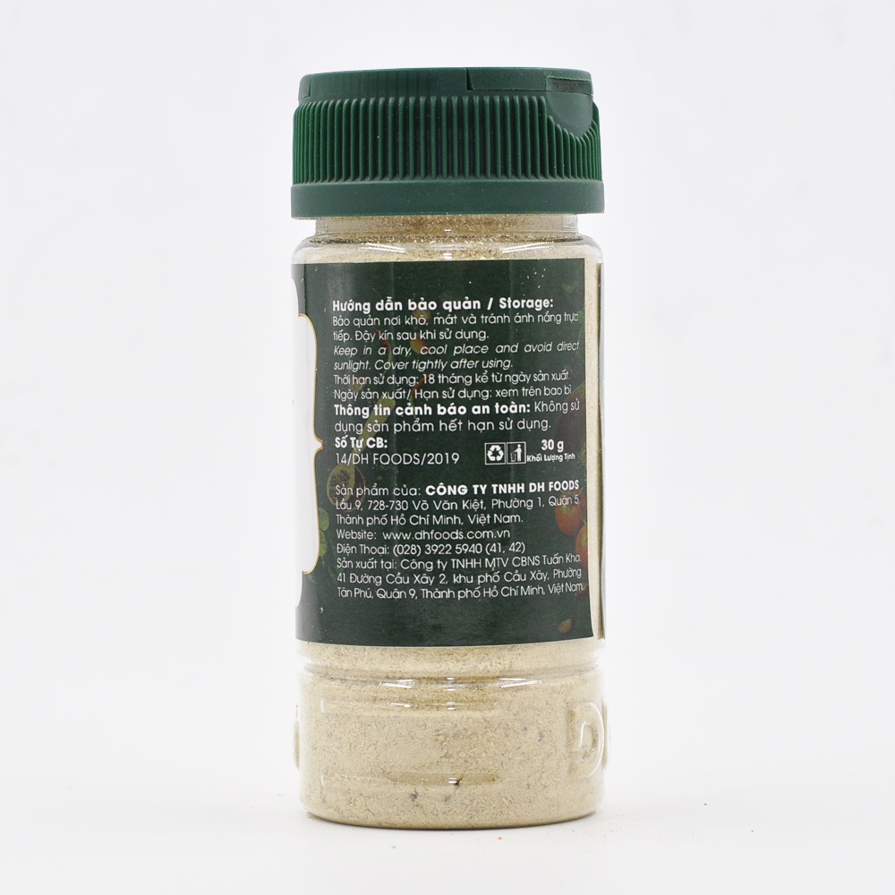 Natural Sả bột 30gr Dh Foods