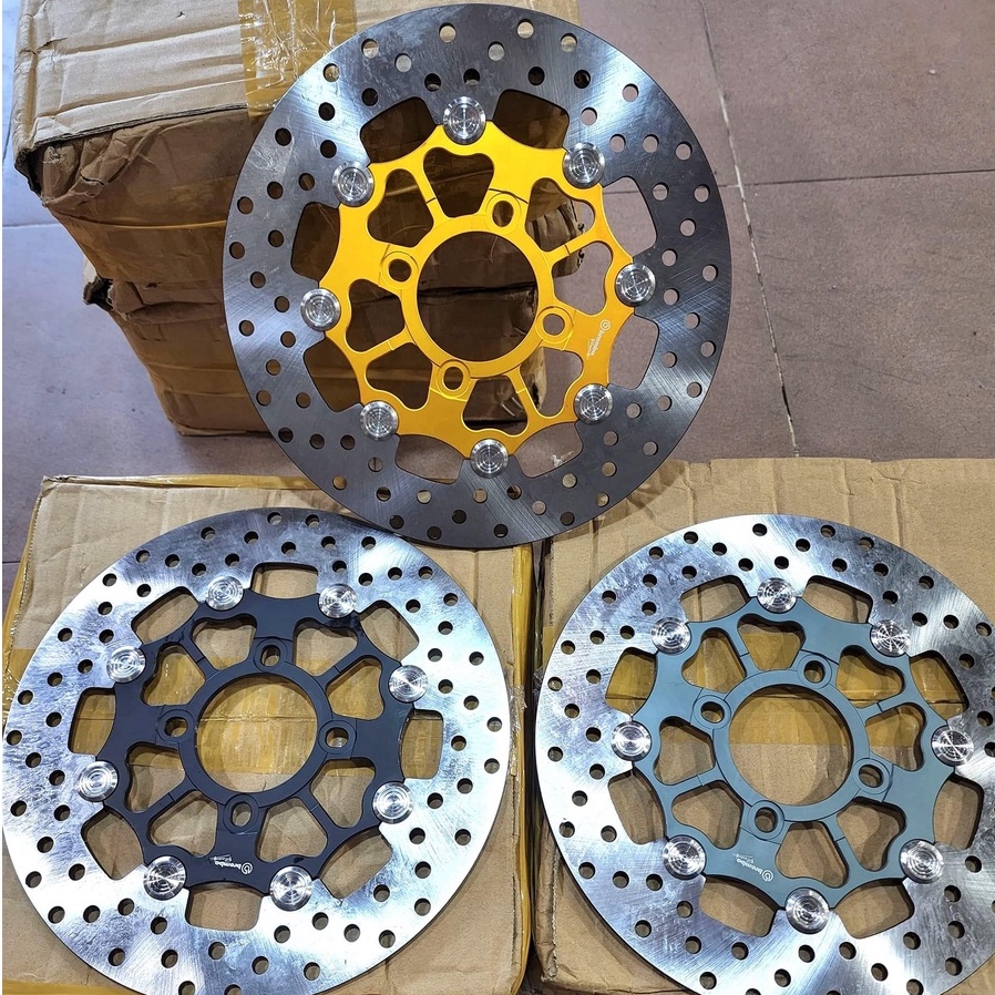 Đĩa kiểu Brembo size 245 khoen inox