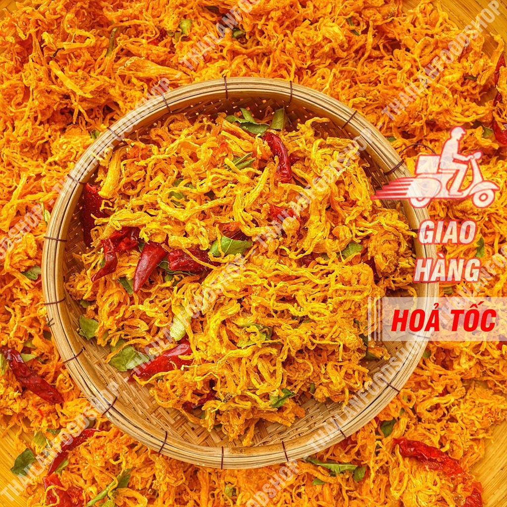Khô Gà Lá Chanh Loại 1 Lon 300Gram